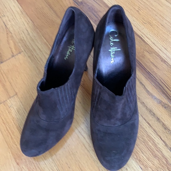 Cole Haan Nike Air Suede/Leather Heels like new! - Picture 8 of 10